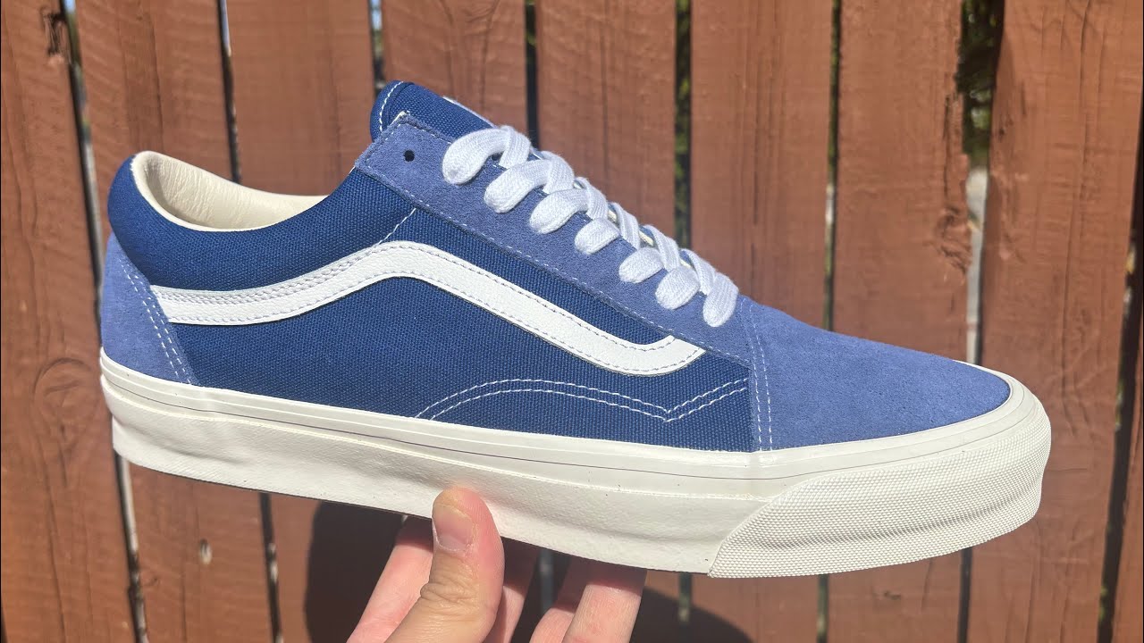Vans Review: Premium Old Skool LX ”Music Collection” (Suede/Blue/Blue)