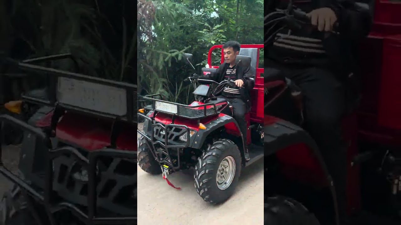 YKF-FT04 Amazing Farm ATV, 4X4, 400CC, single cylinder,water cool