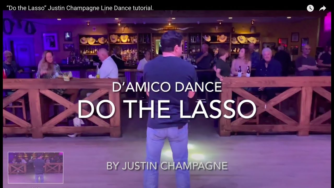 Урок танца «Do the Lasso» от Джастина Шампейна.