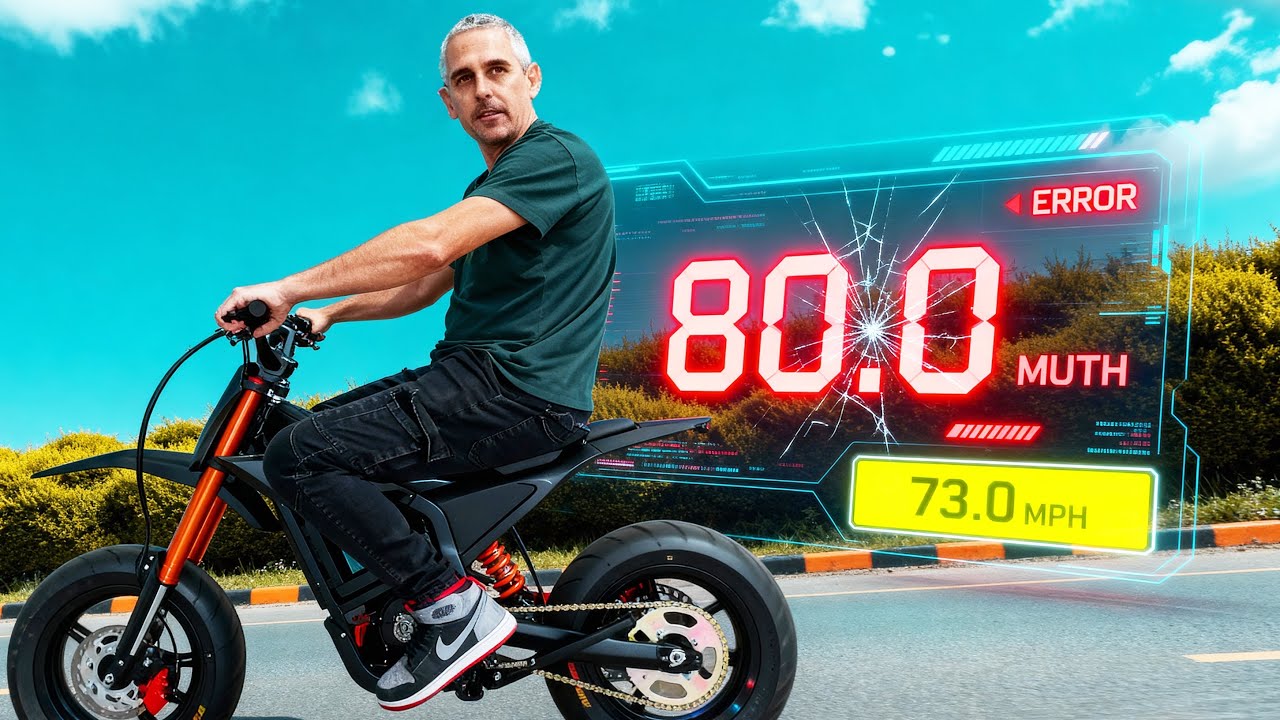 Can My Alibaba EM5 Bike Really Go 80 MPH?