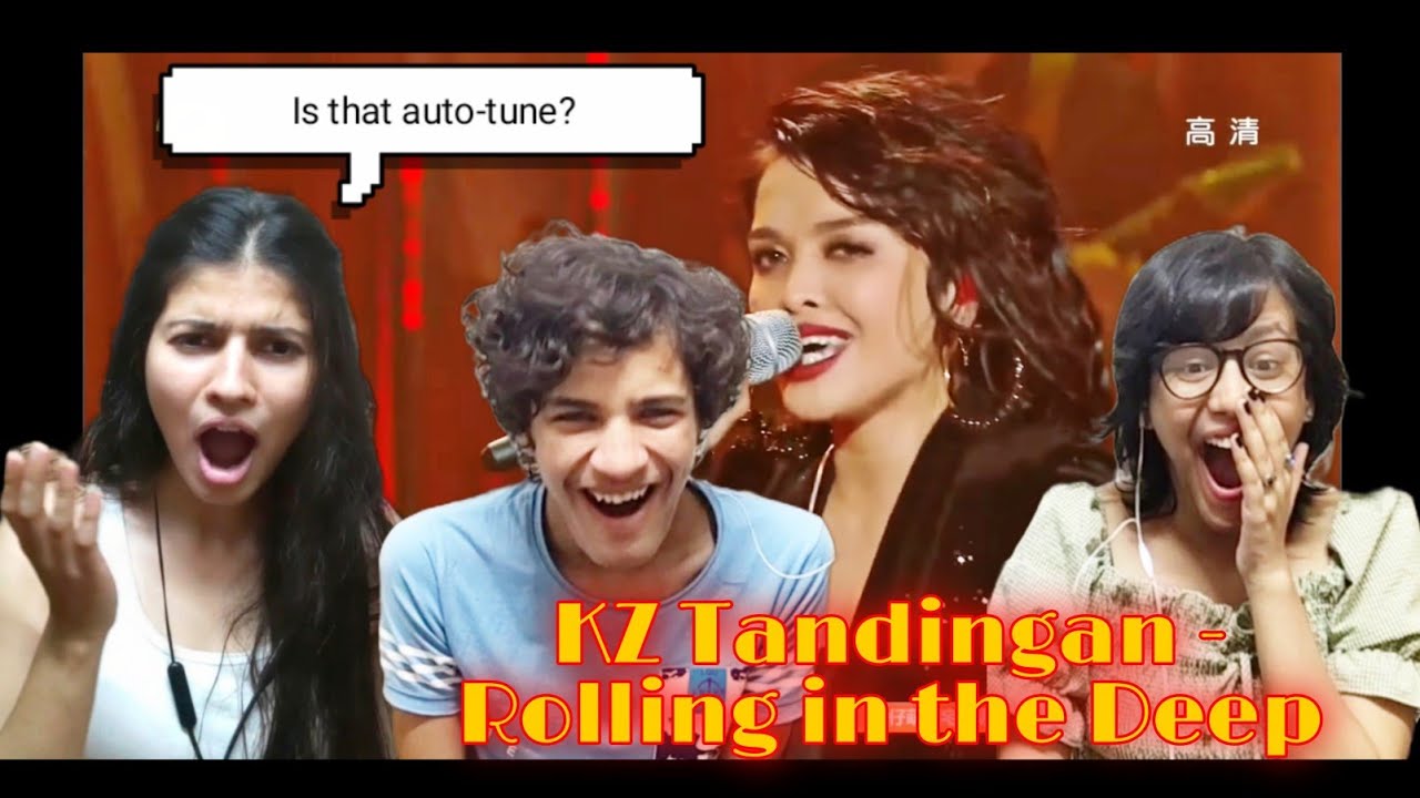 Indians Reacting to KZ - TANDINGAN for the FIRST TIME EVER!! | ROLLING IN THE DEEP !!