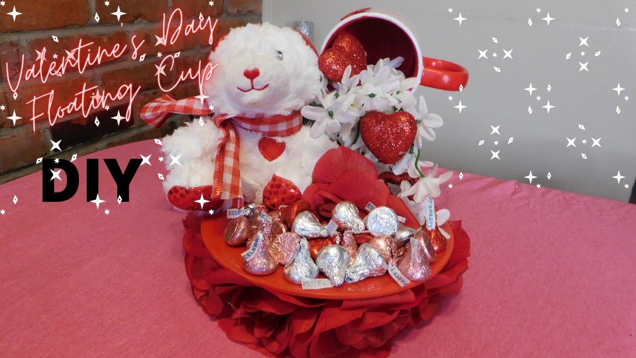 DIY VALENTINE'S DAY FLOATING CUP (Valentine's Edition 2021)