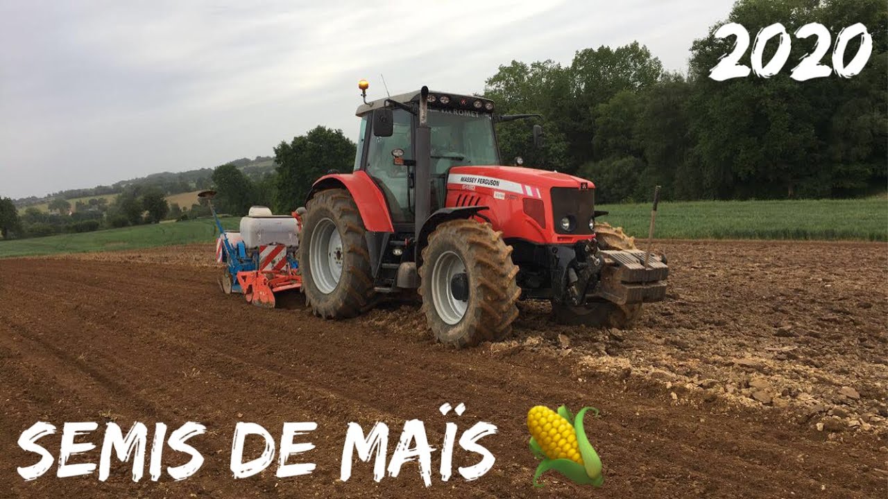 SEMIS DE MAIS 2020 -MONOSEM 4 RANGS