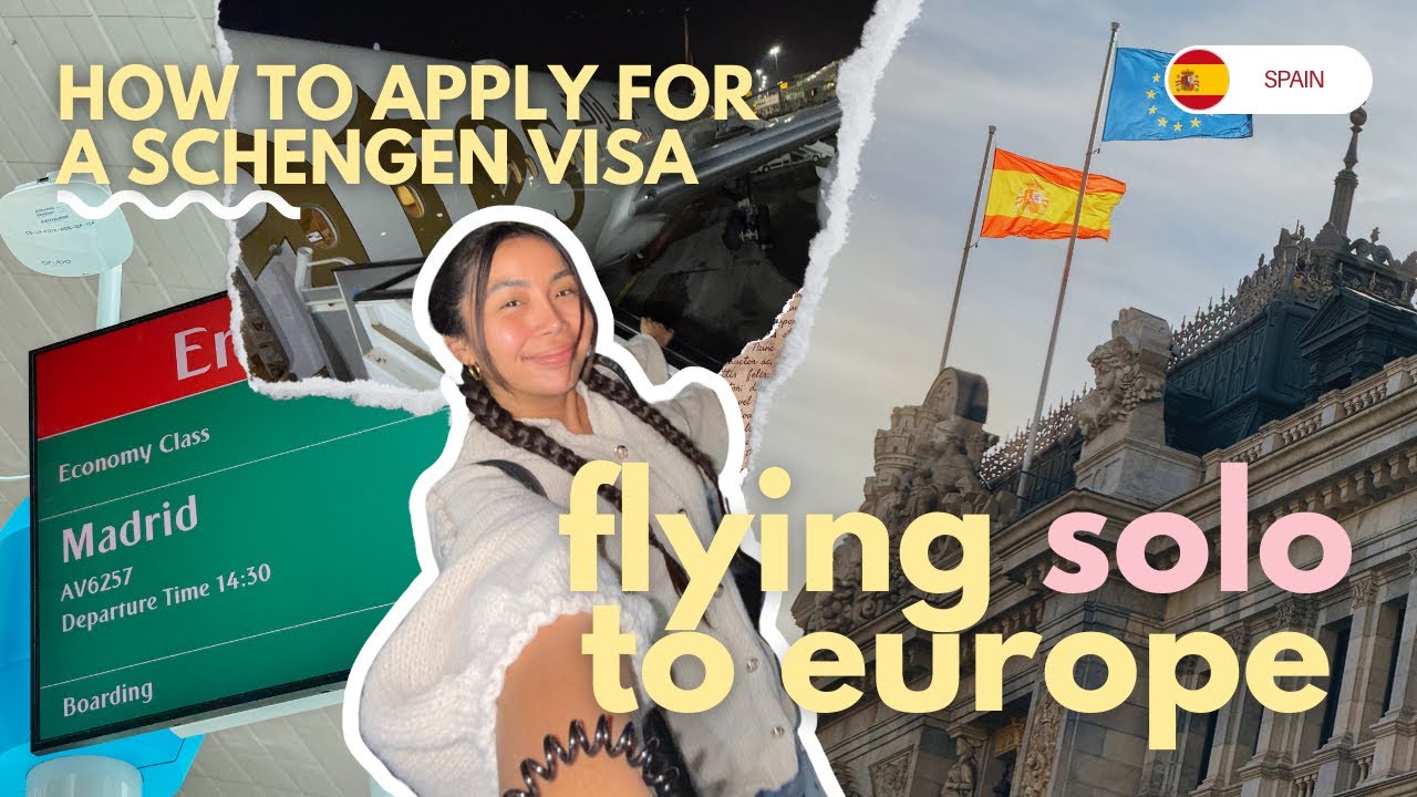 Traveling SOLO to EUROPE | Schengen Visa Tips, Long Haul Flight & Layover Guide