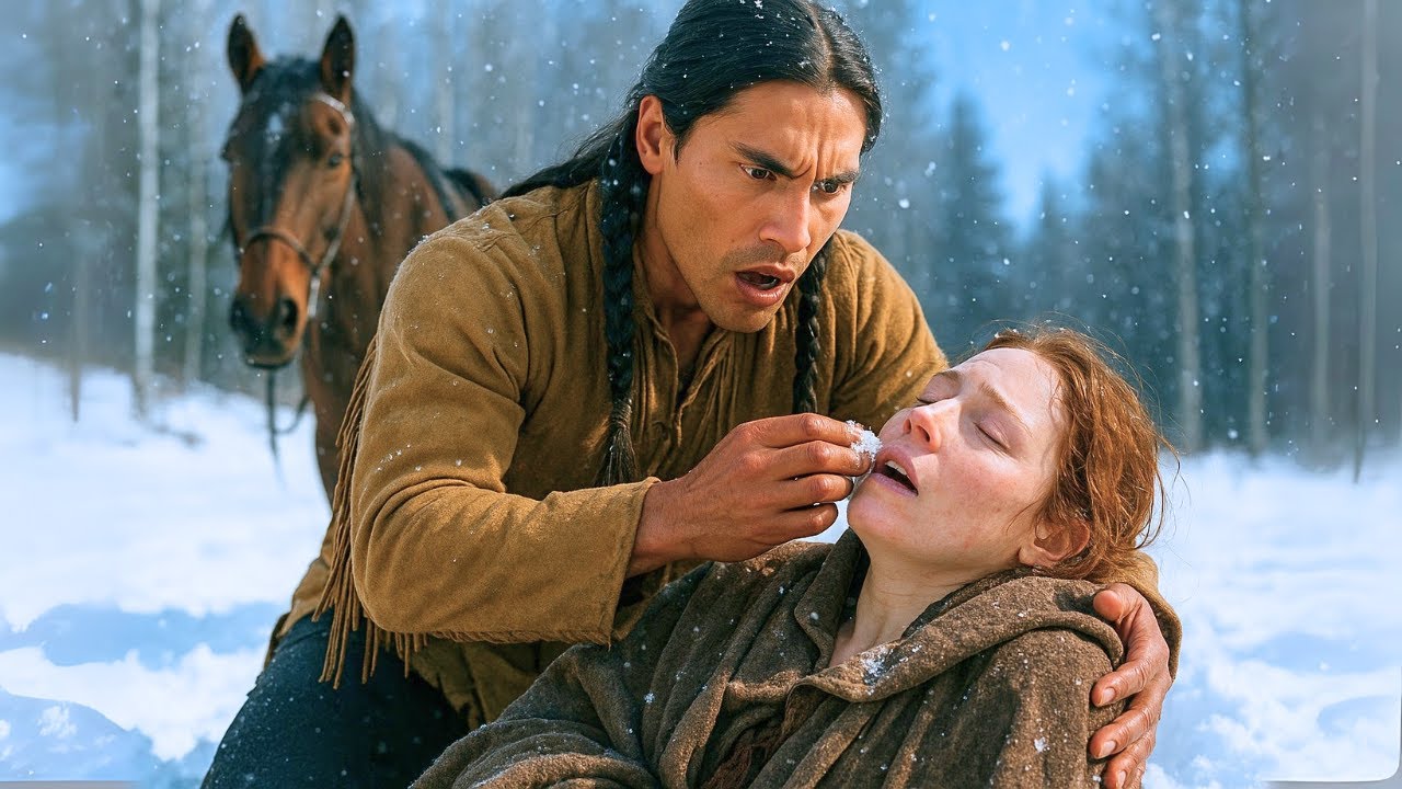 A Lakota Warrior Found Her Dying in the Snow—But What She Whispered Changed His Life