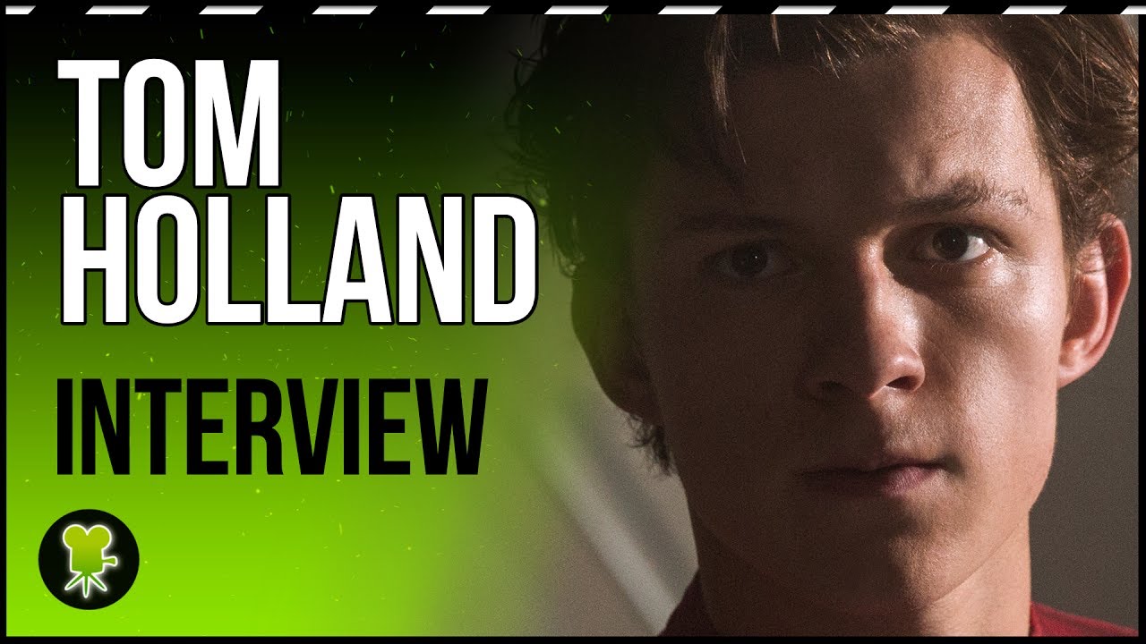 We interview Tom Holland on the ceiling: 