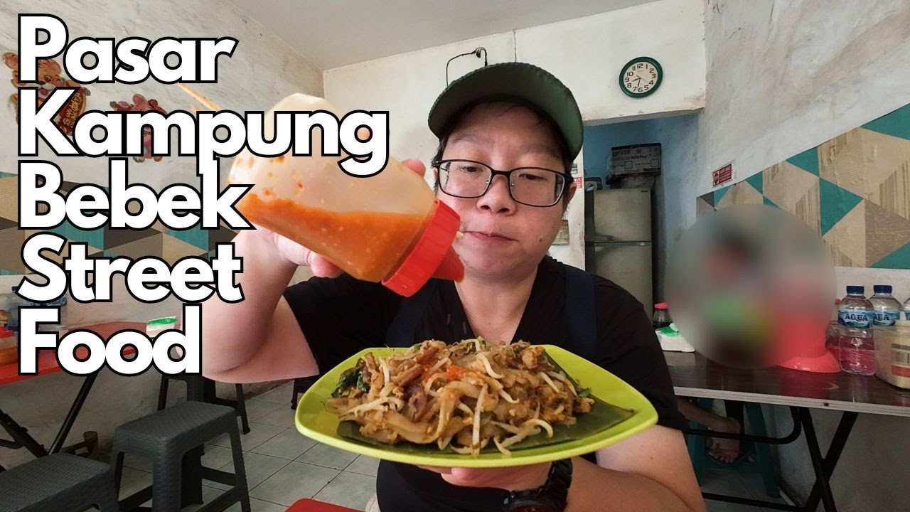 Pasar Kampung Bebek Market Street Food Jakarta [ENG SUB]