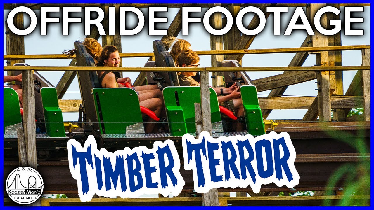 Timber Terror | Silverwood | 4K Off-ride Footage | Non-Copyright | 2023