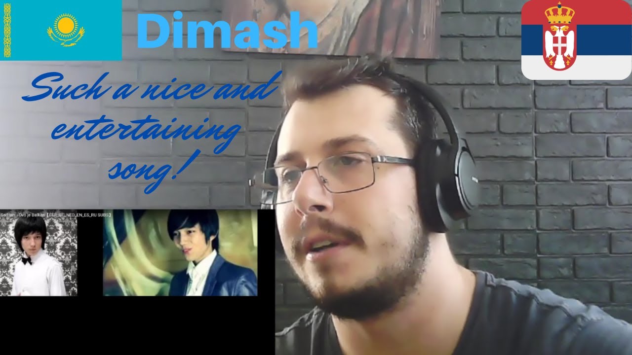 Italian guy reacting to Dimash sings in Serbian - Ovo je Balkan Multiple languages subs REACTION