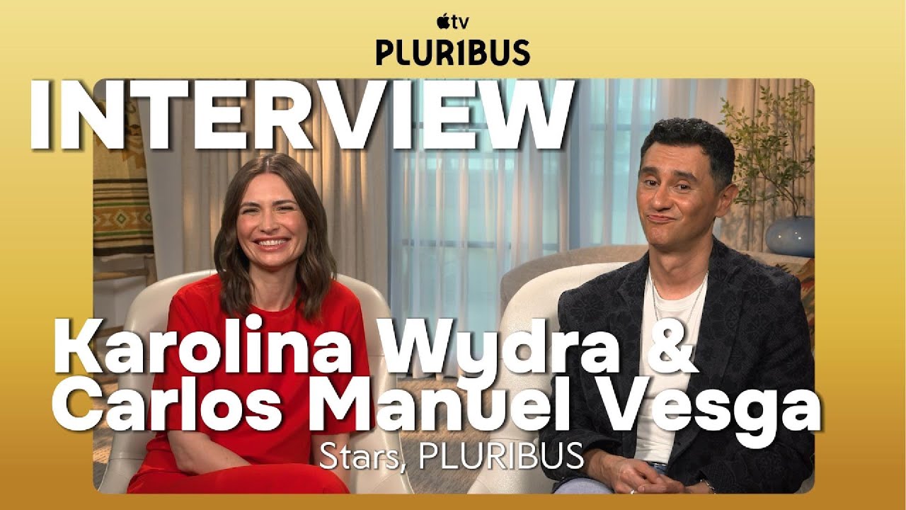 Pluribus' Karolina Wydra & Carlos Manuel Vesga talk about putting the world right