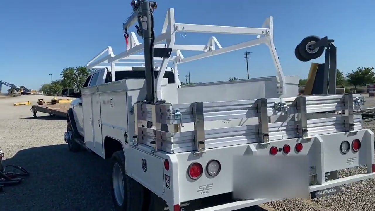 Harbor Freight Truck Crane & Badland ZXR 2500 Winch Test