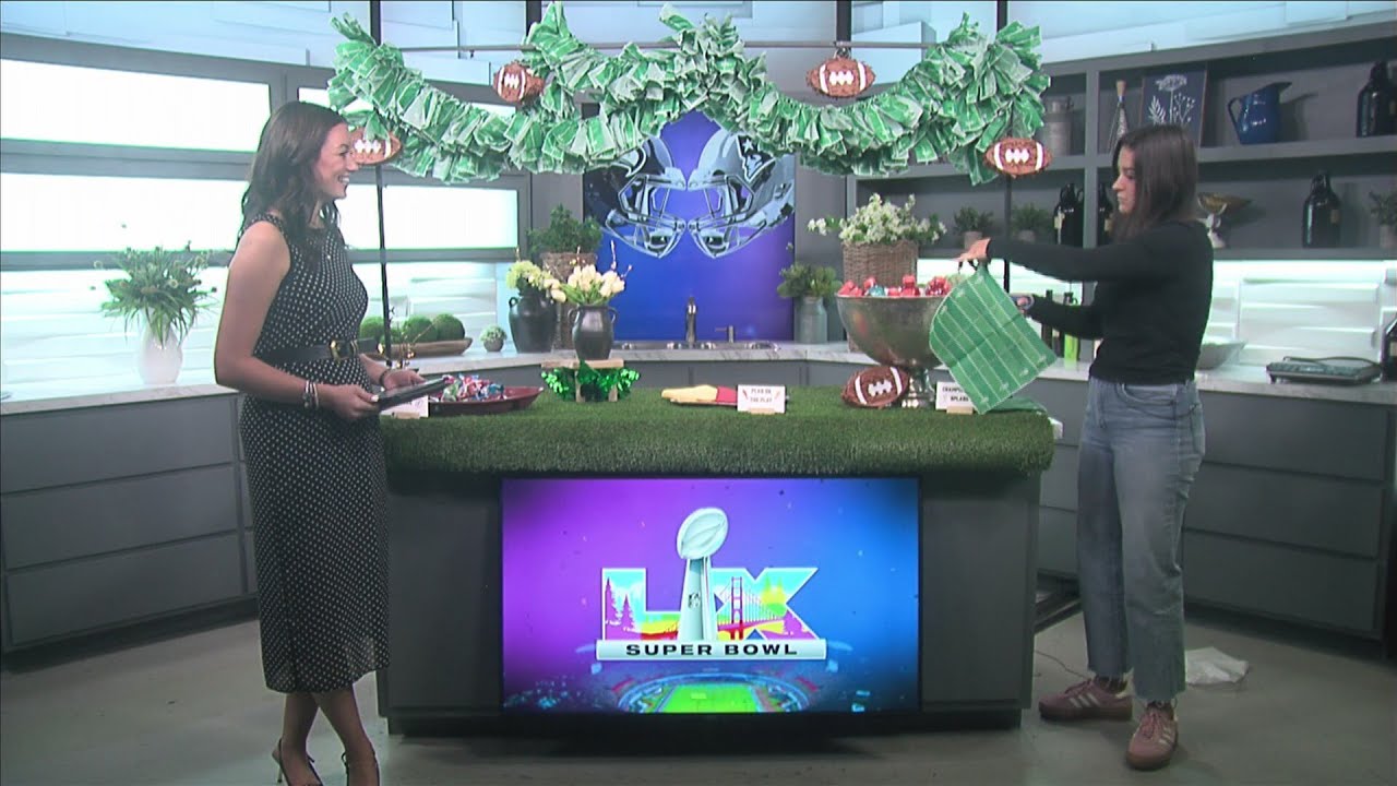 Affordable Super Bowl party decorations