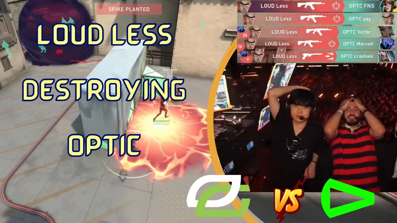 Tarik STAX React To Loud Less Destroying Optic WIth ACE