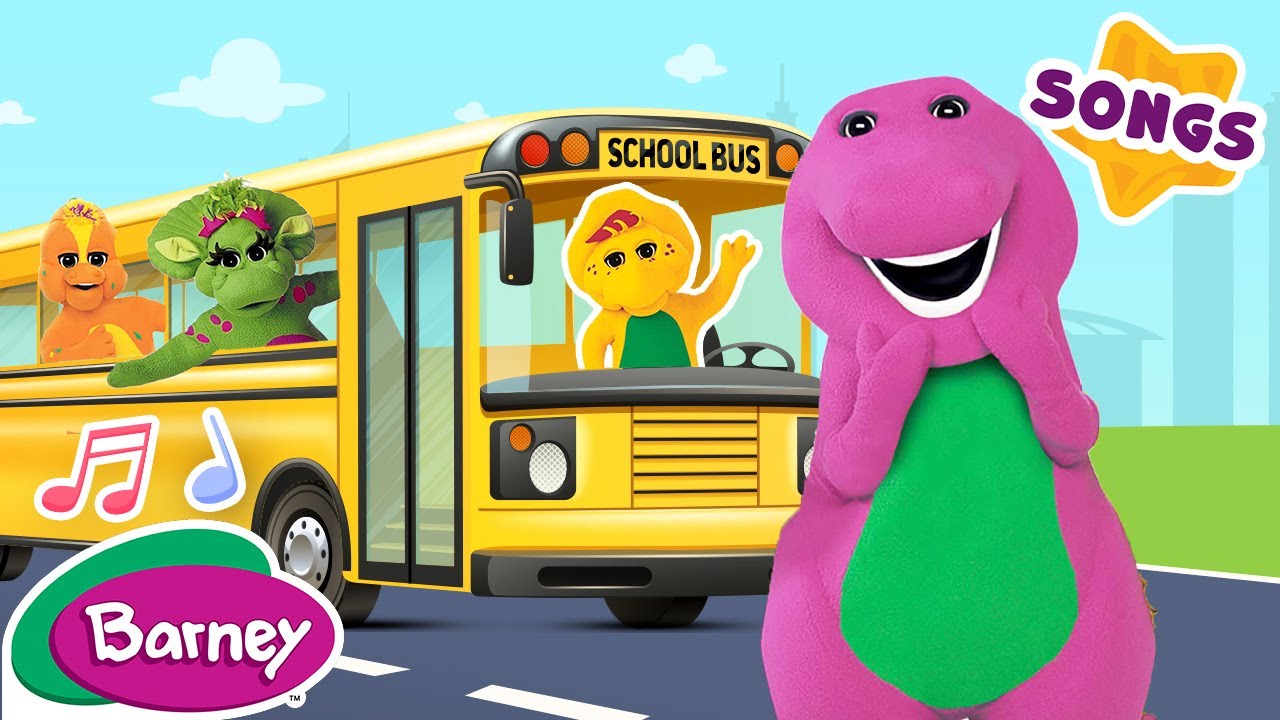 Barney - Колеса на автобусе (ПЕСНЯ)
