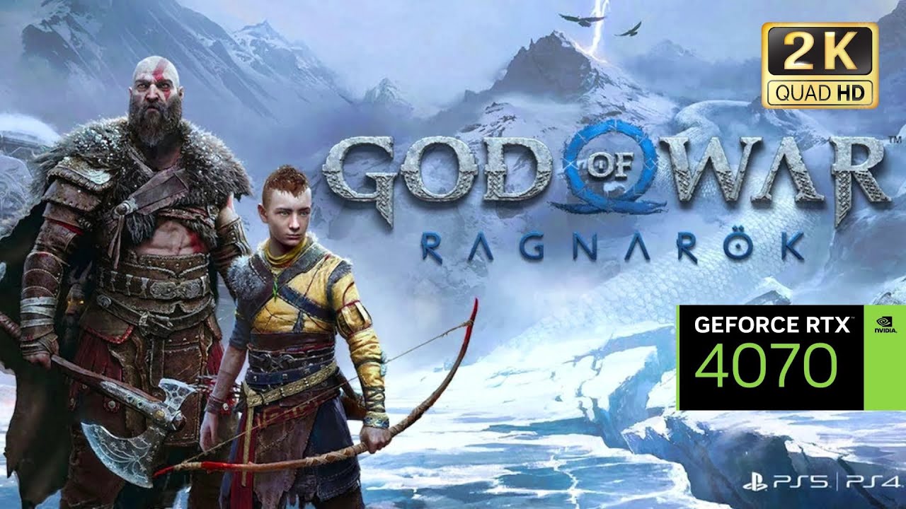 God of War Ragnarok — ноутбук с RTX 4070 | Ryzen 9 7945HX | бенчмарк | 1440p