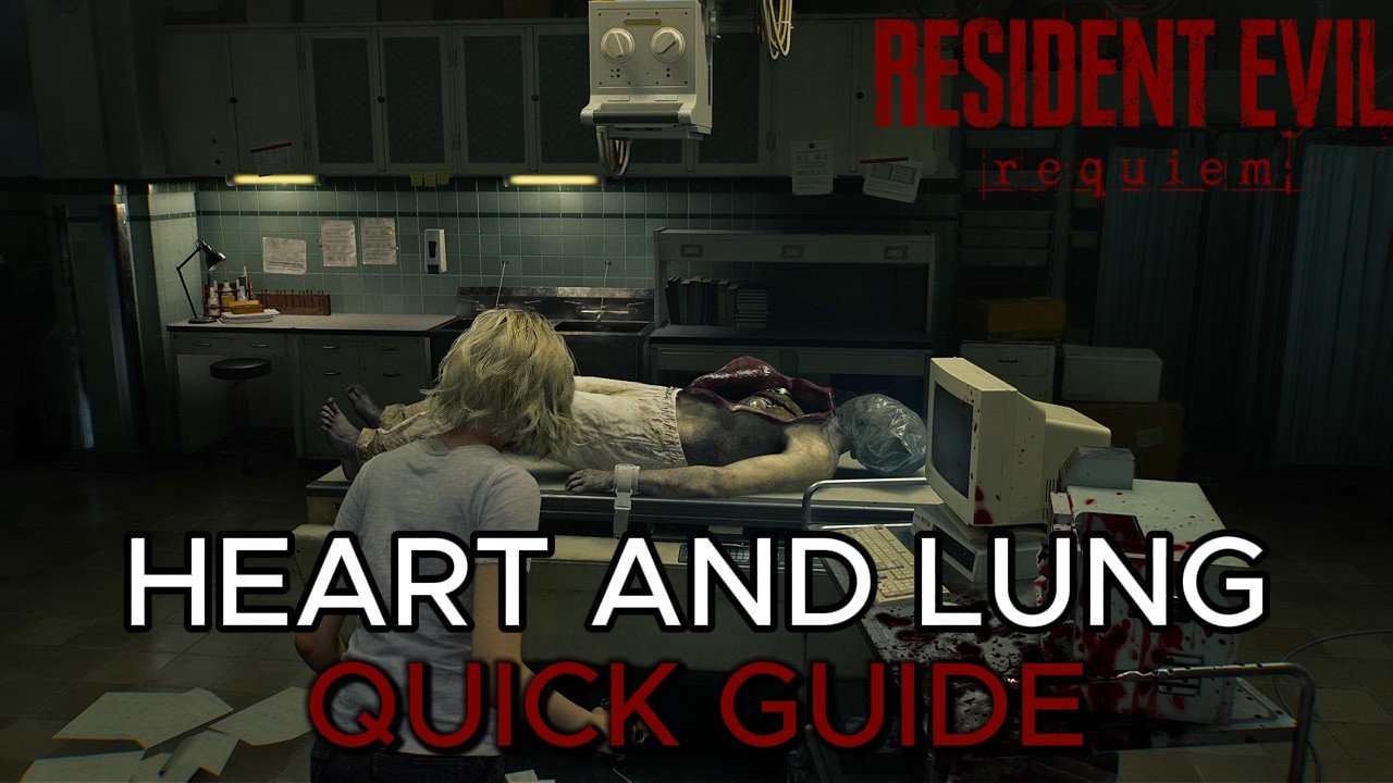 Resident Evil 9 Requiem - How To Find The Body Parts (Organ Box Lung and Heart)