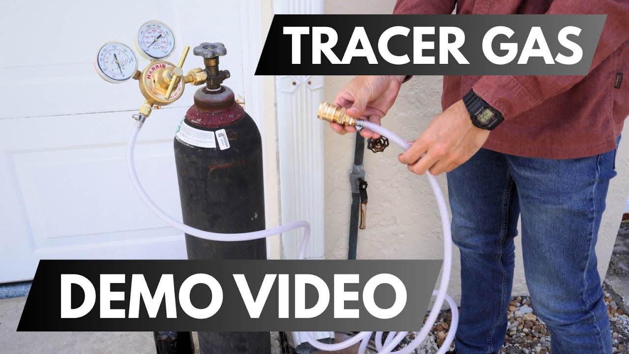 Explaining the use of tracer gas with Sniffer430 tracer gas water leak detector
