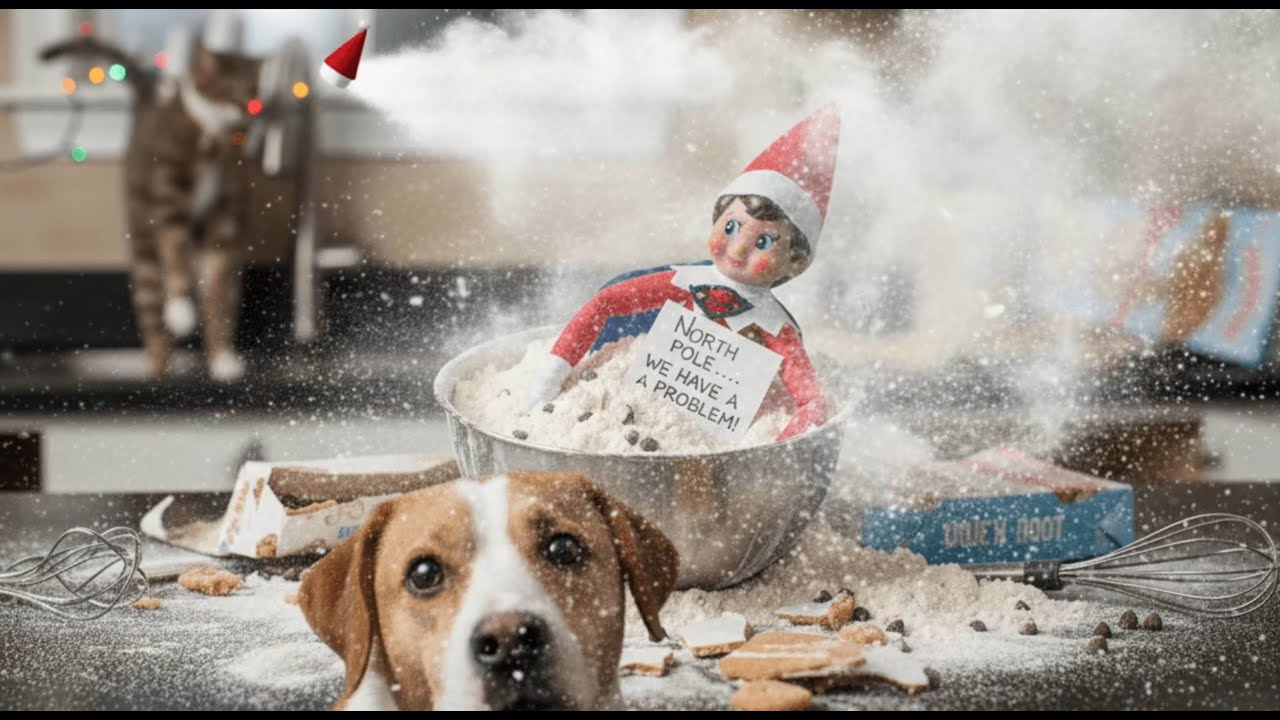 🔋 21 Episode: Elf on the Shelf  CUTEST Adventure: Baking Holiday Treats & Cozy Chaos!