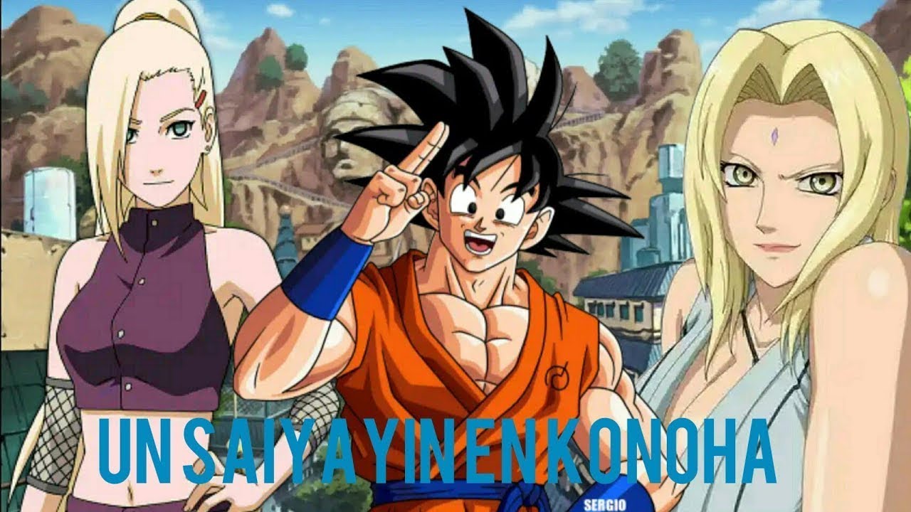 goku en el mundo de naruto parte 2