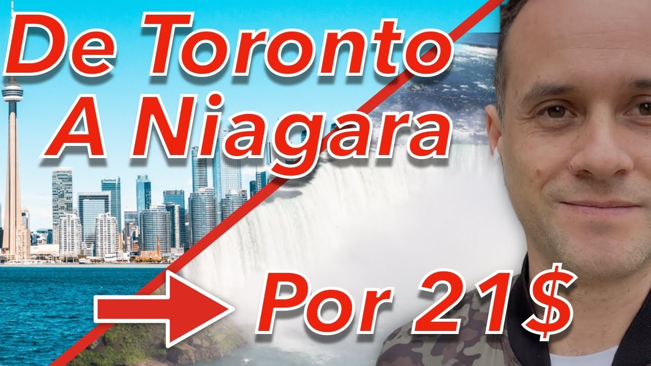 Como ir de Toronto a las Cataratas del Niagara en transporte publico, rápido y barato.