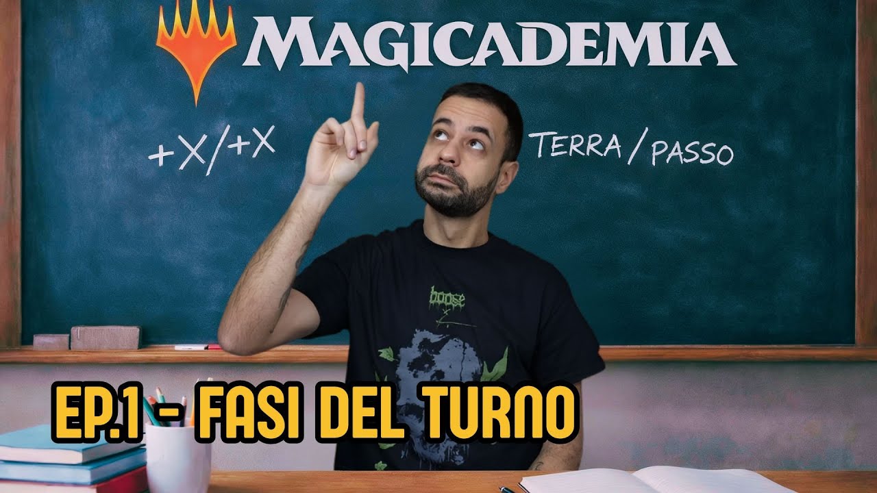FASI DI UN TURNO - MAGICADEMIA EP.1 [MTG ITALIA]