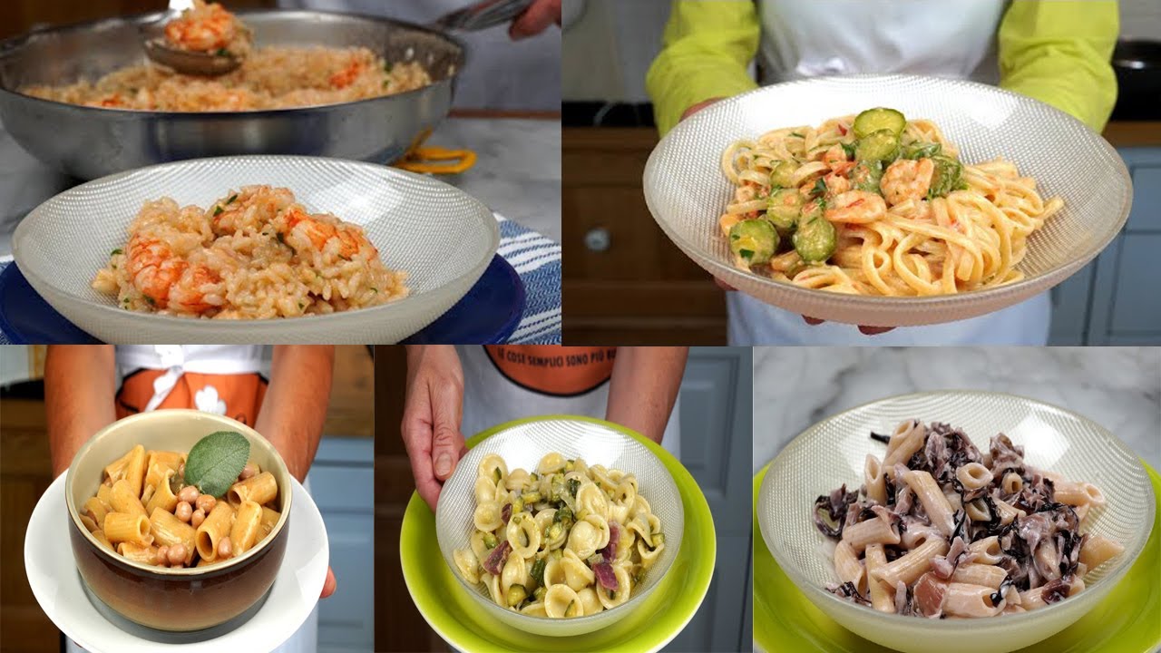 5 Primi Piatti di Stagione Ricette Per il Mese di Agosto