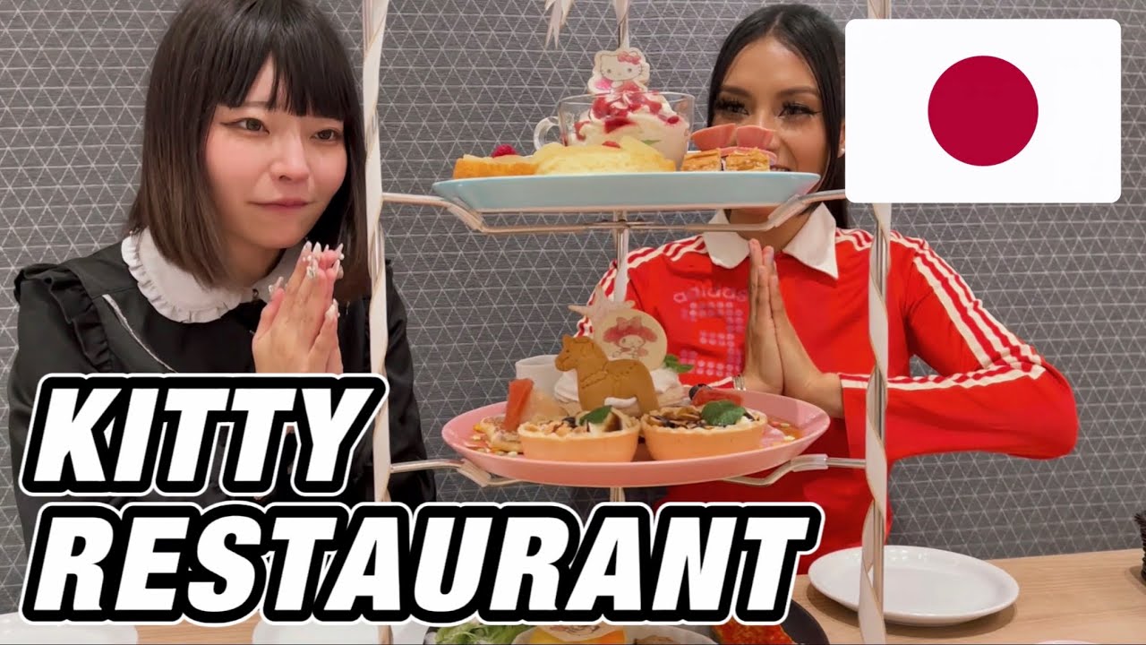 Hello Kitty  |  Tour Restaurant  | Tokyo Japan  |  Restaurante | Butter Restaurant