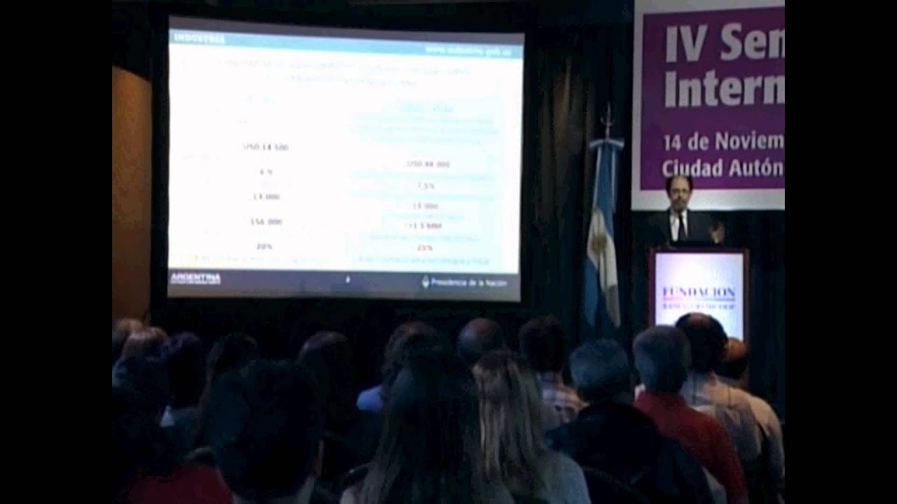 Horacio Roura en el IV Seminario Interncional PyME.avi