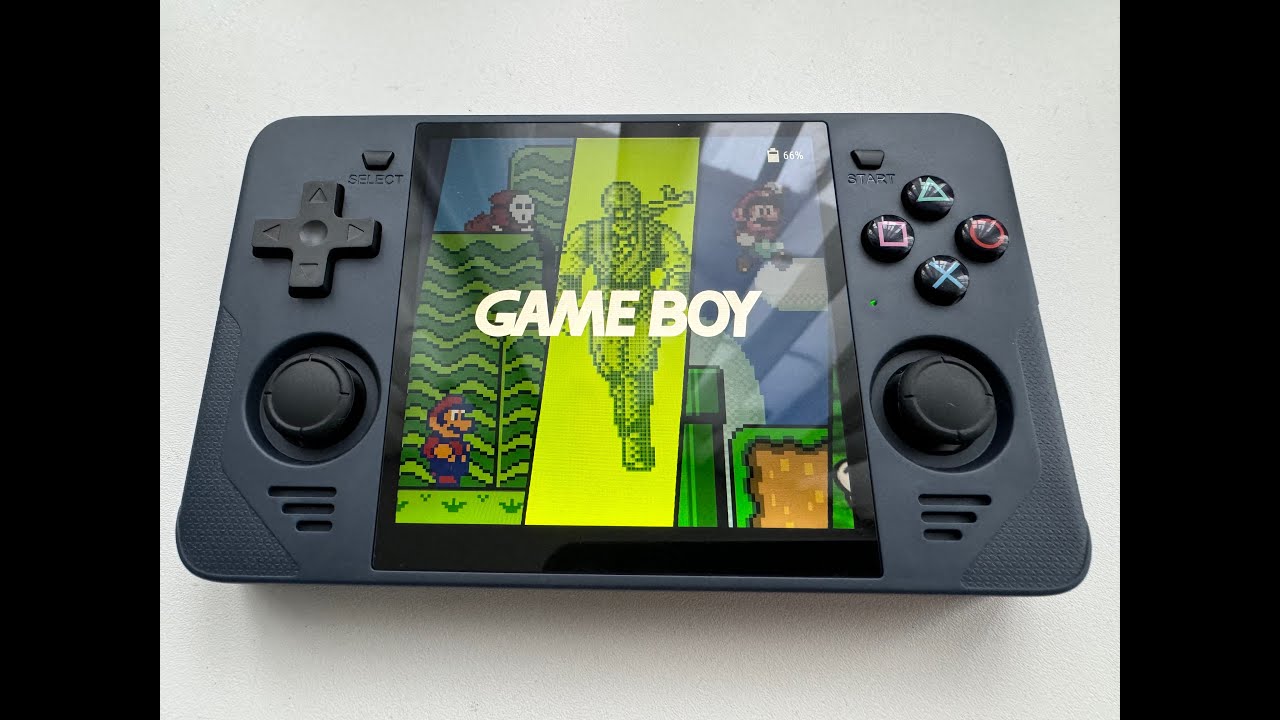 Powkiddy RGB30 Vertical game handheld (Blue) unboxing (MINIXPC.com) $10 coupon RG30