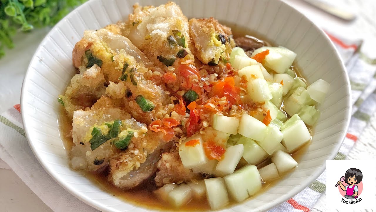 Olahan Aci CRISPY viral🔥🔥🔥 * Tapioca Fritter with Sweet n Sour soup❤️