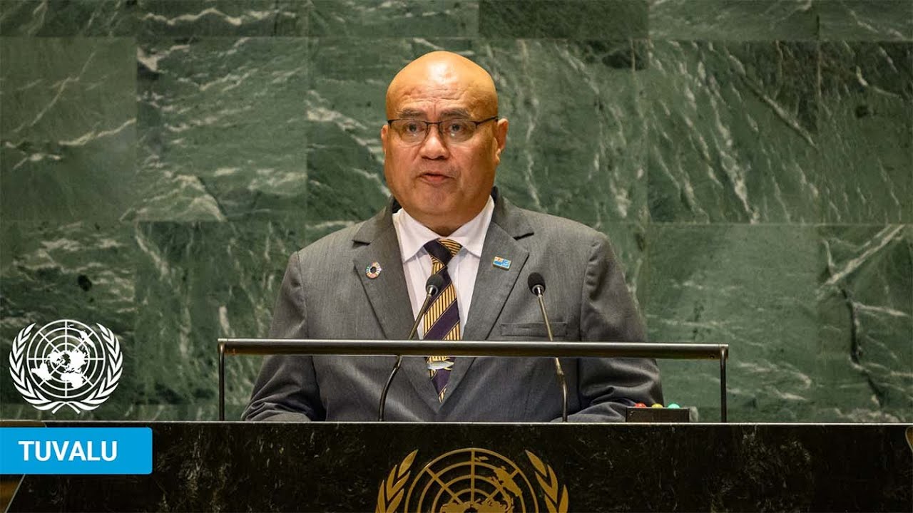 🇹🇻 Tuvalu - Prime Minister Addresses United Nations General Debate, 79th Session | #UNGA