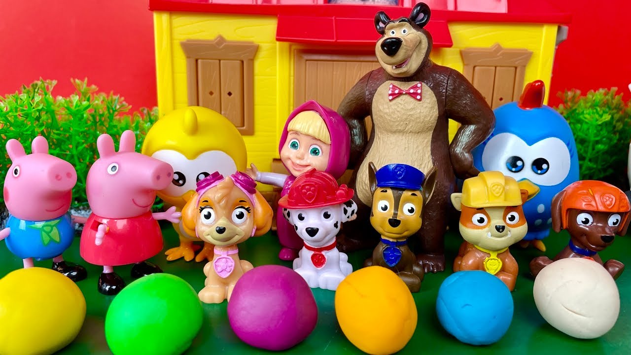 Festinha Na Casa Da Masha Com Convidados Especiais
