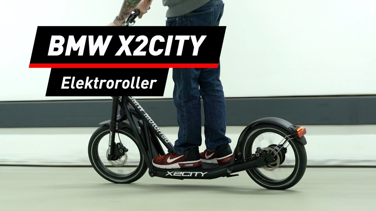 BMW X2City Elektro-Tretroller im Check: Legal und glücklich?