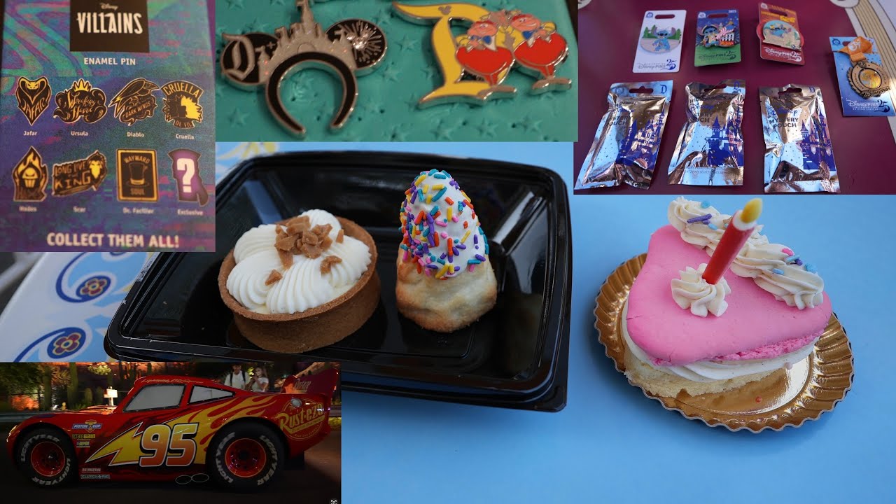 More Hidden Disney and Pink A La Mode pin unboxing, food and more!