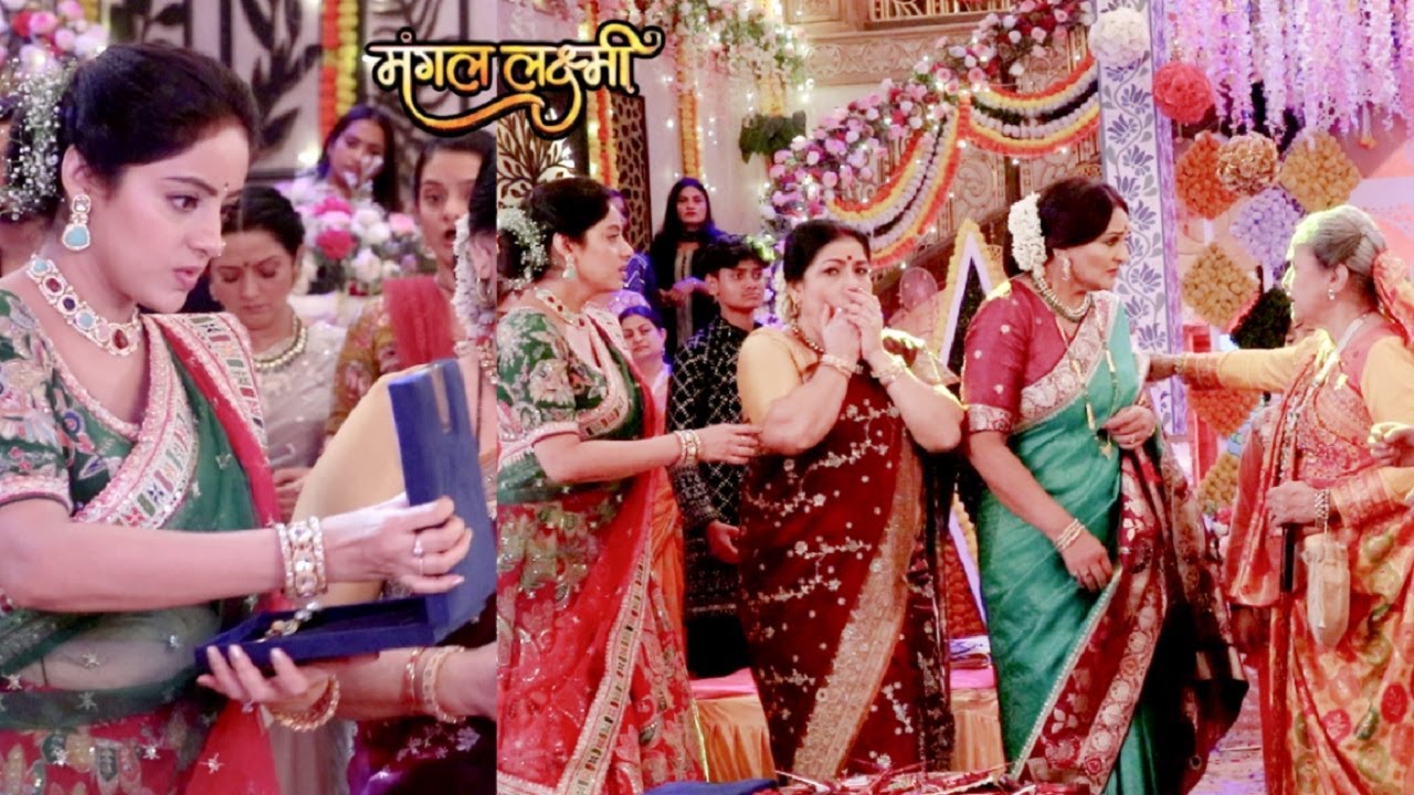 Mangal Lakshmi Today New Episode  - Mangal Necklace Gets Stolen, Bua Dadi Blames Kusum