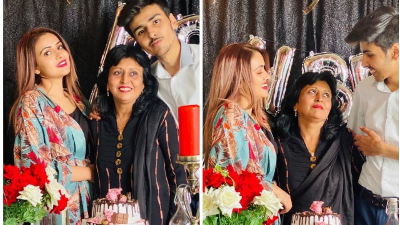 Sehar hayyat live on Instagram with Ali butt | celebrating her mother's birthday