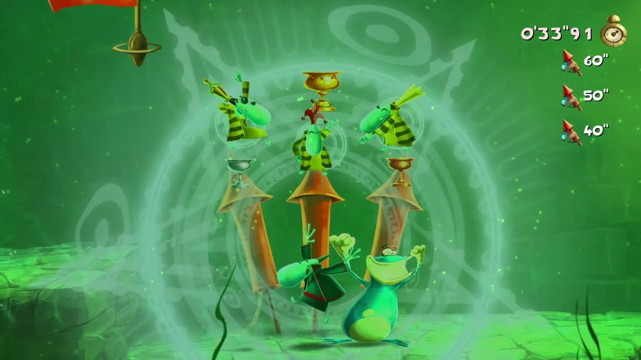 Rayman Legends Coop #3 - Plongeons dans les mers
