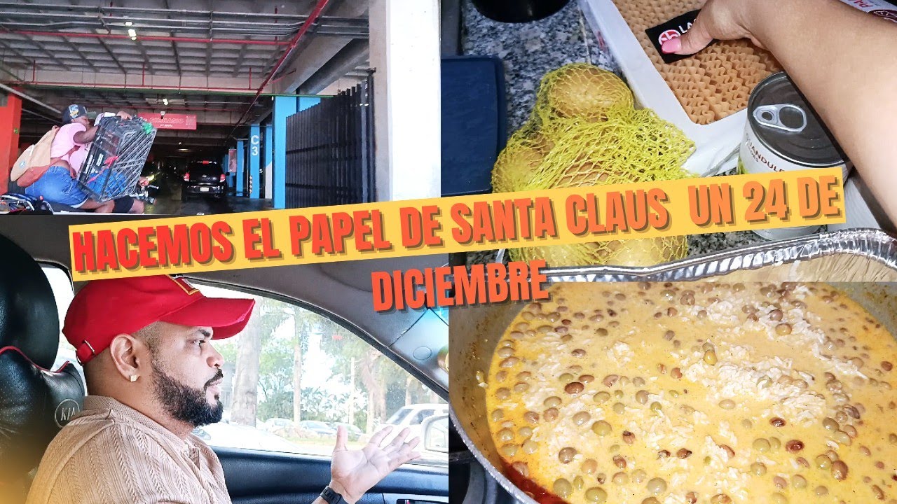 NOS DISFRAZAMOS DE SANTA PARA NAVIDAD + ASÍ VIVIMOS LA NOCHEBUENA COMO DOMINICANO do