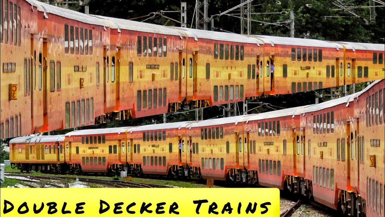 Coimbatore - Bengaluru - Chennai | Back to Back Journeys On Board DOUBLE DECKER Express Trains