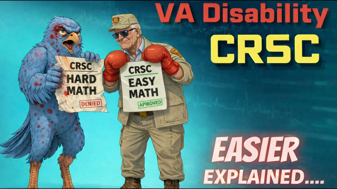 COMBAT RELATED  SPECIAL COMPENSATION - Fully Explained - Easier Math