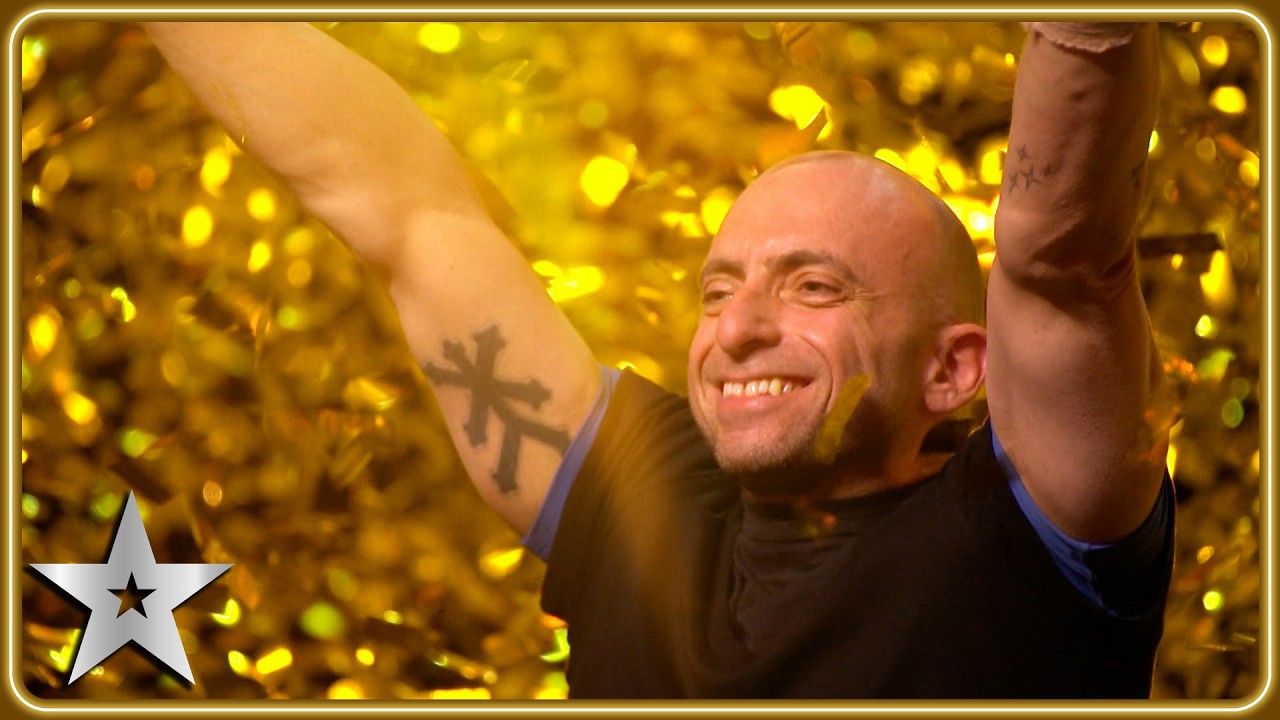 GOLDEN BUZZER for Paul Nunnari's MESMERISING silk routine! | Auditions | BGT 2026