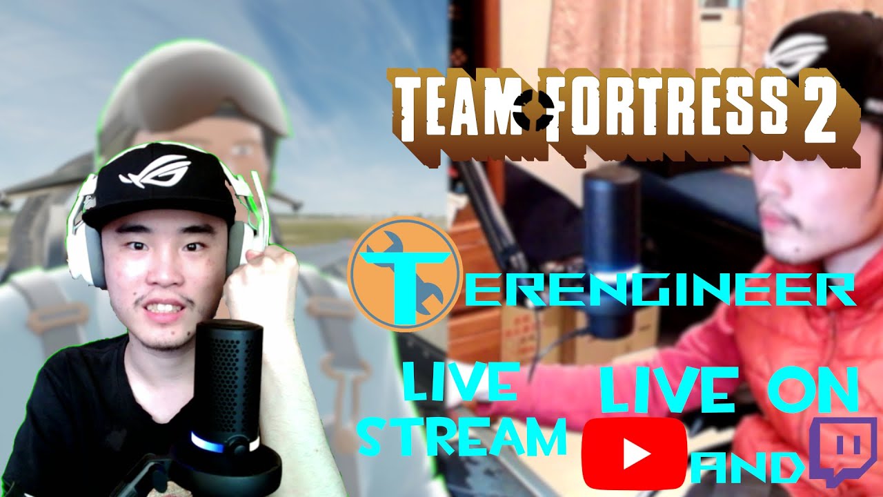 🔴LIVE TF2 Casual VSH | Does I just looks like The Pilot?!