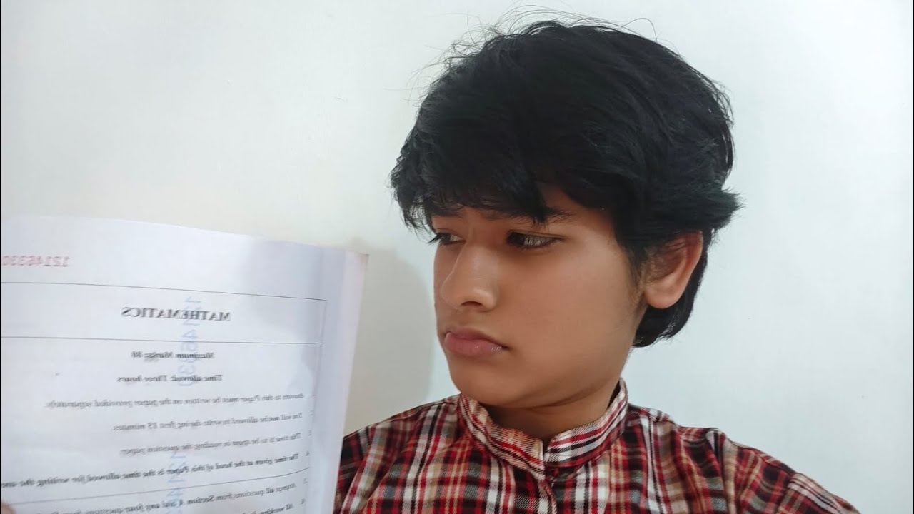 MATHS  😭💔 paper review as ICSE 10th grader 🔥 #icseboard #exam #maths #icse 