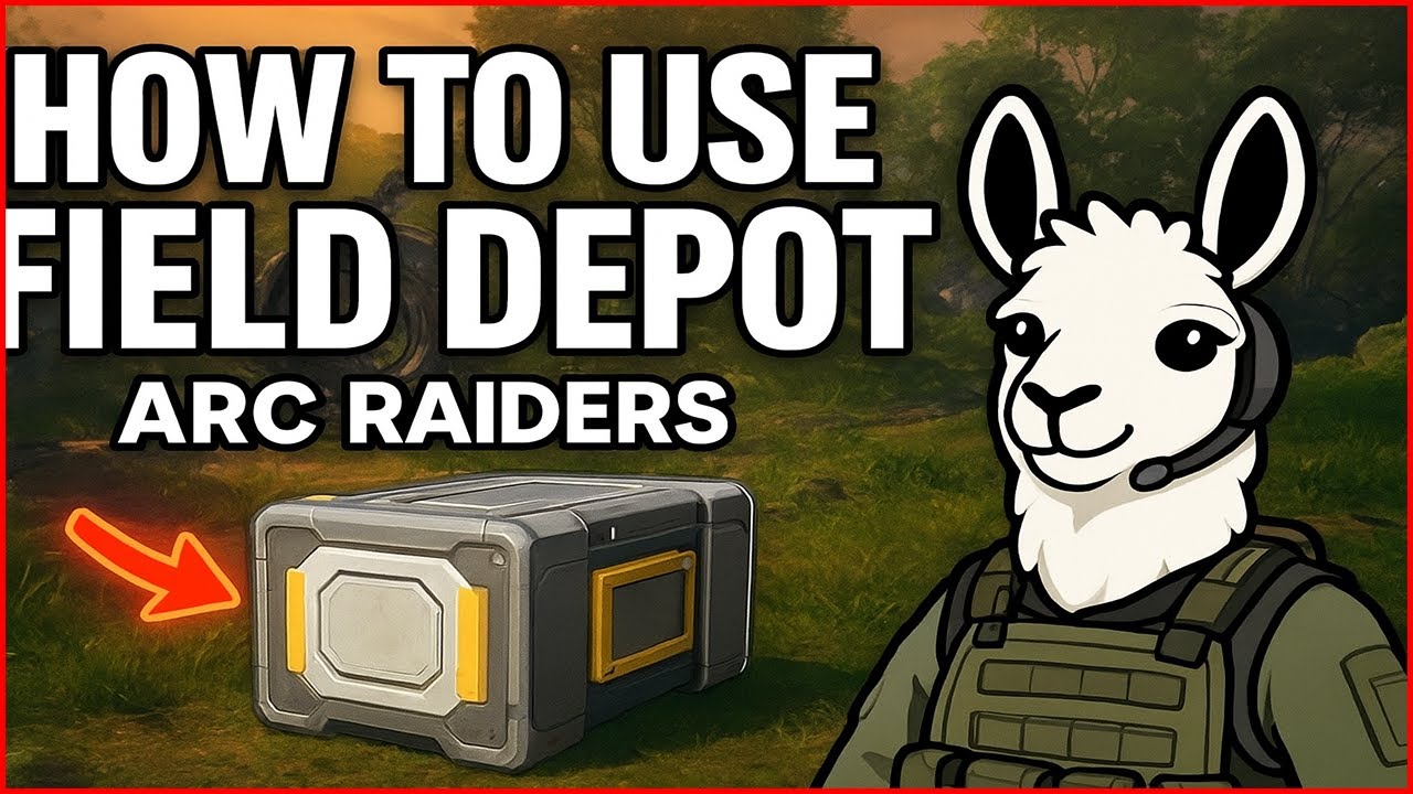 Arc Raiders How To Use Field Depot And Crate