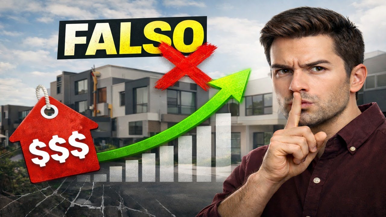 La GRAN MENTIRA de la Burbuja Inmobiliaria (Te Están Engañando)