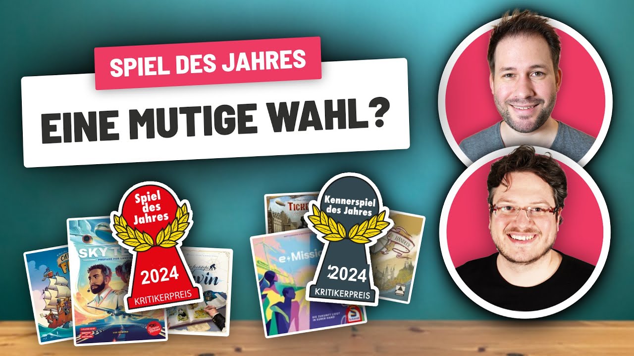 Die Jury traut sich was 💪 Spiel des Jahres 2024