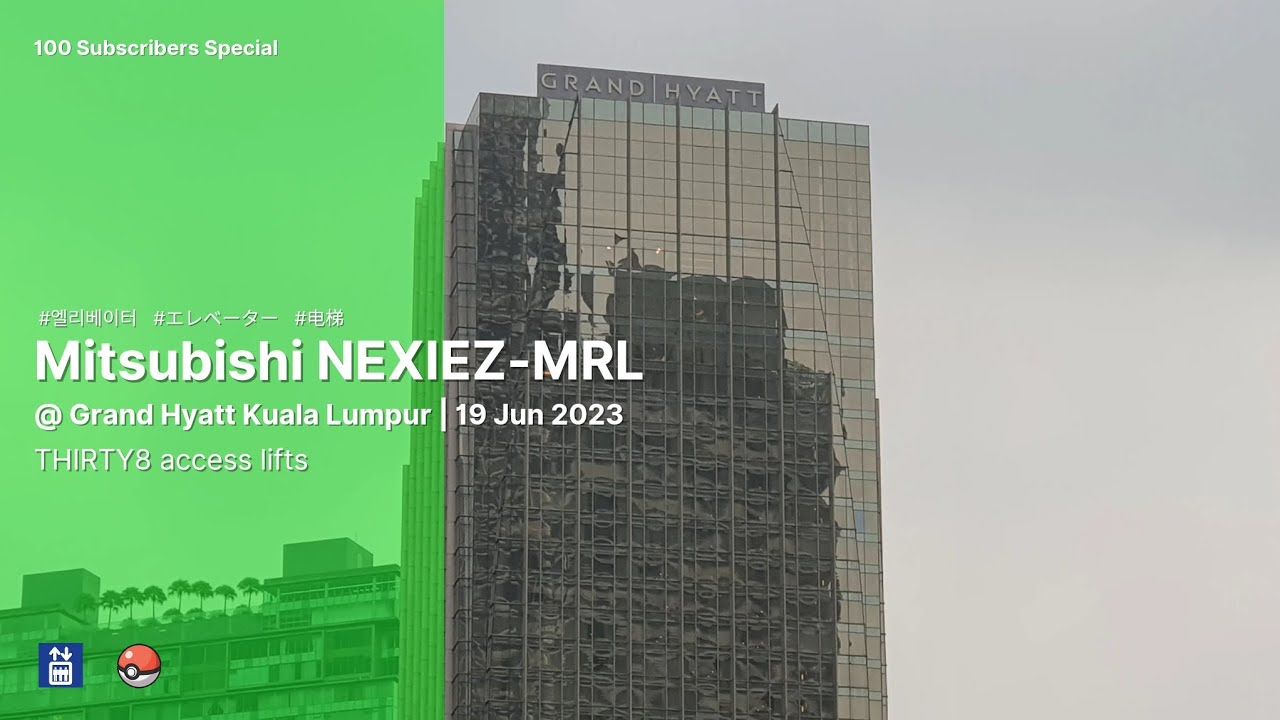 Mitsubishi Elenessa MRL THIRTY8 Bubble Lift @ Grand Hyatt Kuala Lumpur*****, Jalan Pinang, KL