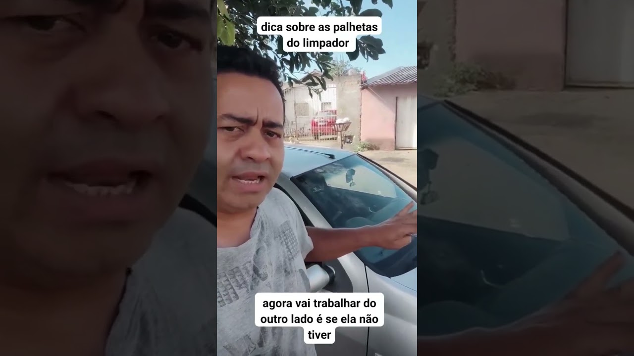 dica sobre palheta de limpador