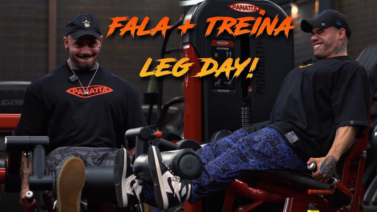 FELIPE MORAES E XICORIA EM UM LEG DAY FALANDO DOS PRÓXIMOS PASSOS NA IRONBERG!