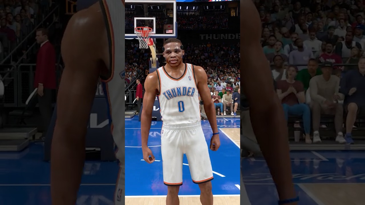 Dunking With Every Russell Westbrook In NBA 2K